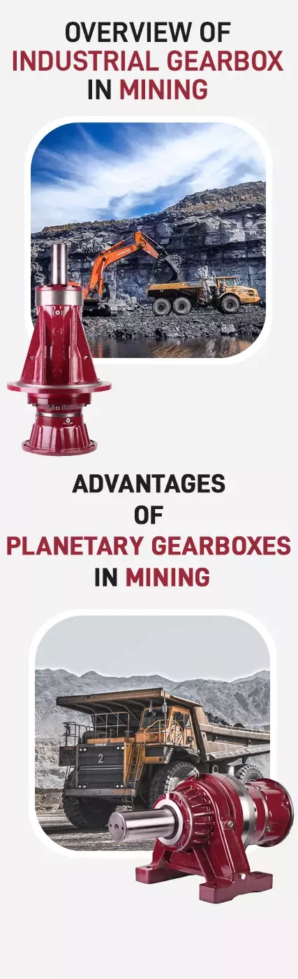 Overview of industrial gearbox used in mining applications