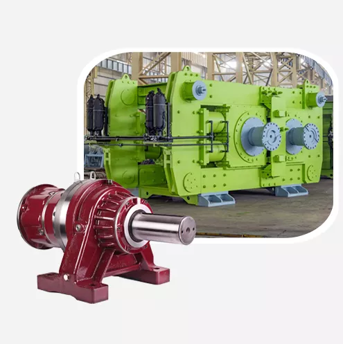 Industrial roller presses for efficient material grinding and size reduction in cement and mineral processing plants.