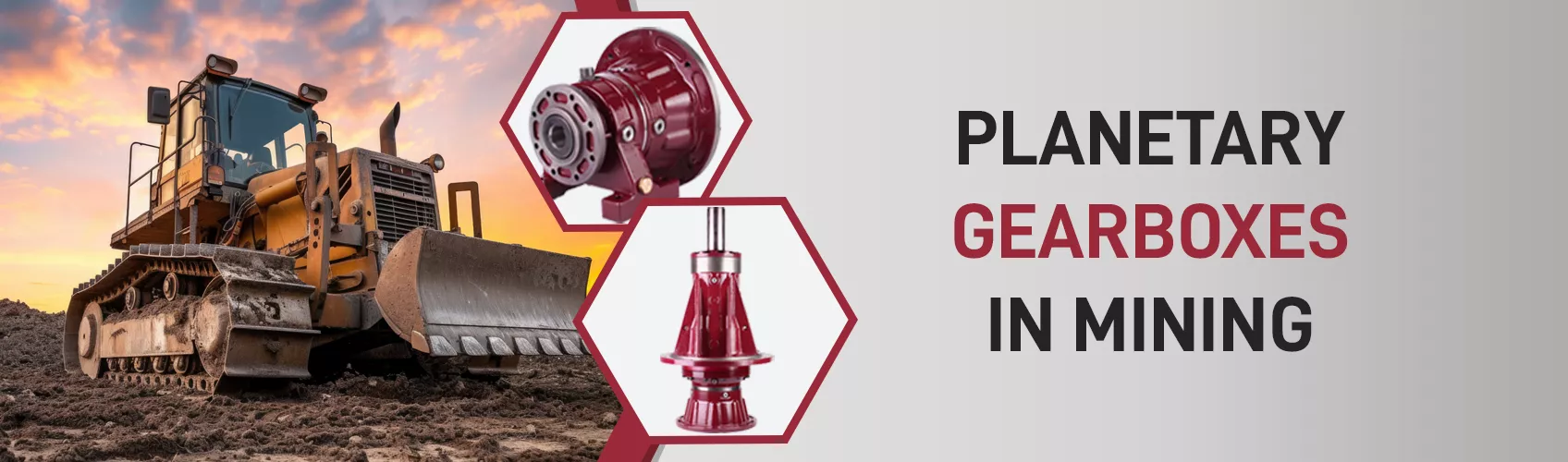 Planetary gearbox used in mining machinery for high torque and durability