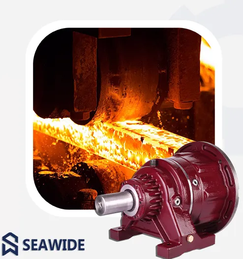 Gearbox for Hot Rolling in Metalworking