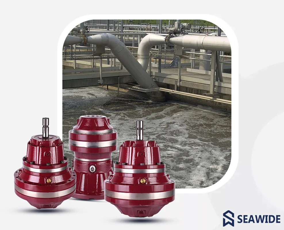 Gearbox for Sludge Thickener and Dewatering Systems