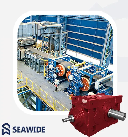 gearbox for continuous annealing line metalworking