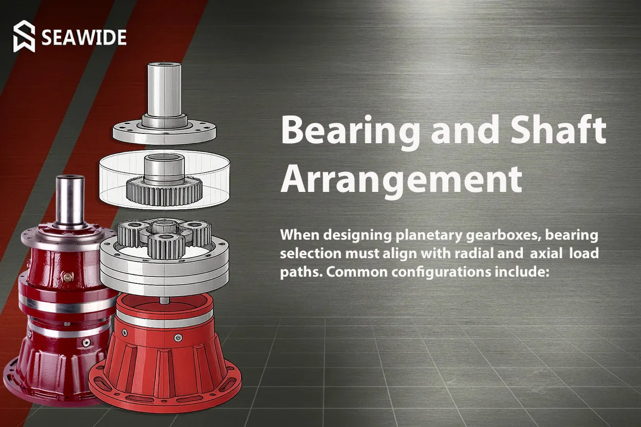 PLANETARY GEARBOX Bearing and Shaft Arrangement