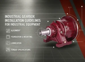 Industrial Gearbox Installation